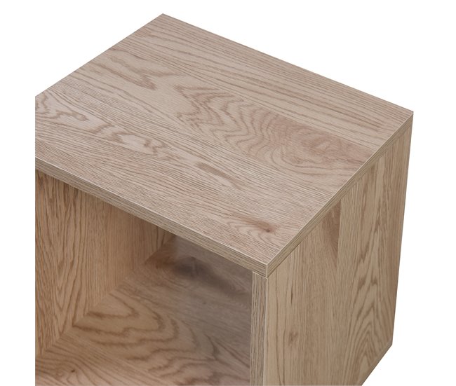Estantería cuadrada CUBOX Roble