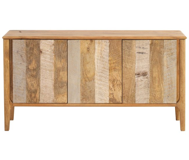 Aparador De Madera Maciza De Mango Multicolor