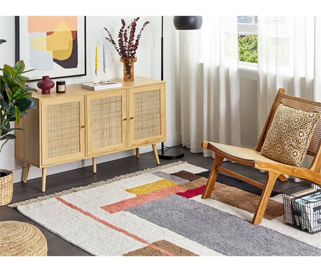 Beliani De pelo corto NIKSAR 160x230 Multicolor