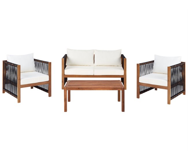 Beliani Conjunto longue ANTRIA Beige