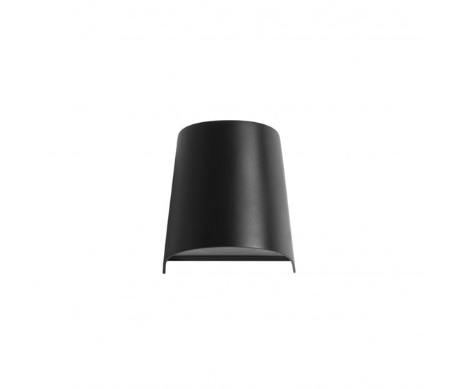 FORLIGHT Prisma - Aplique de Pared Exterior GU10 Luz Hacia Abajo Negro
