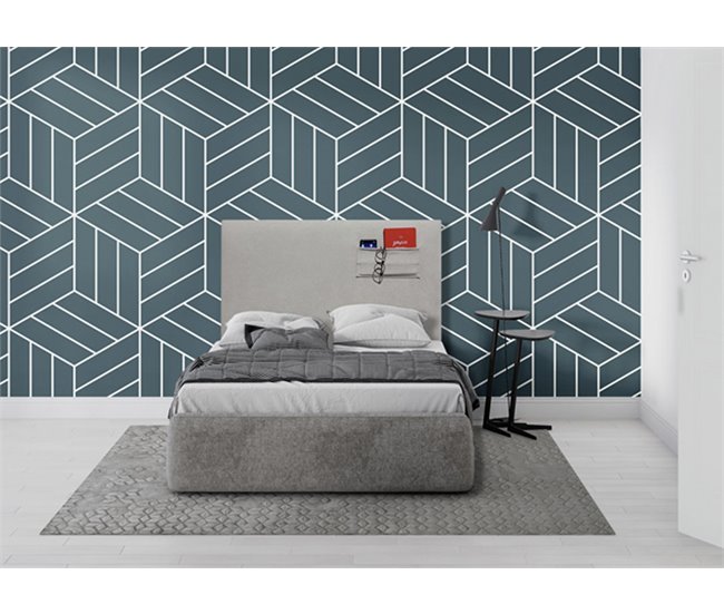 Cabecero LISBOA tela Gris Medio