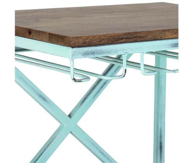 Estanteria botellero Azul