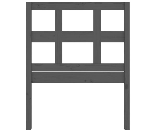 Cabecero cama - Mueble cabecero 80 Gris