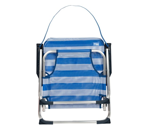 Aktive Pack 2 sillas de playa plegables Multicolor