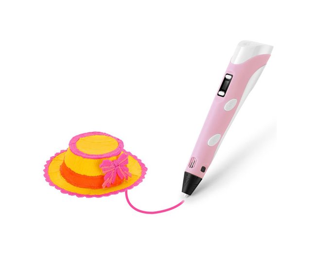 Lapiz de Impresión 3D Juguete para Niños Rosa