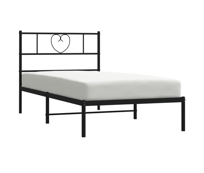 Estructura de cama 100x190 Blanco