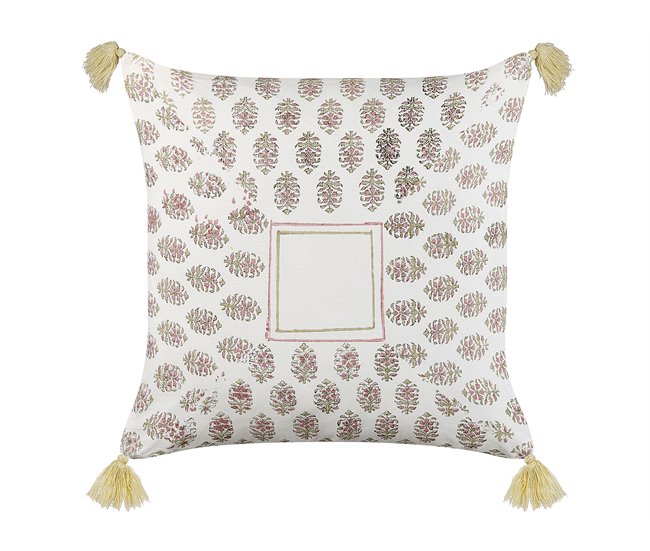Beliani Cojín decorativo SETOSA Multicolor