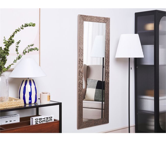 Beliani Espejo MARANS 50x2 Gris