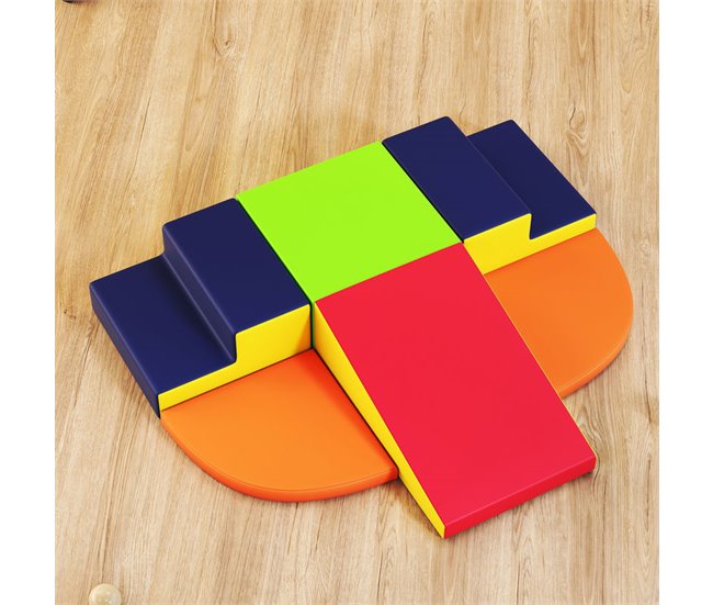 Bloques de Espuma Cuero Sintético AIYAPLAY Multicolor