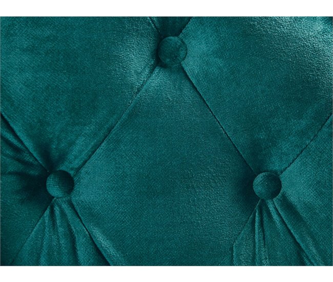 Beliani Chaise longue izquierdo Terciopelo LATTES Negro