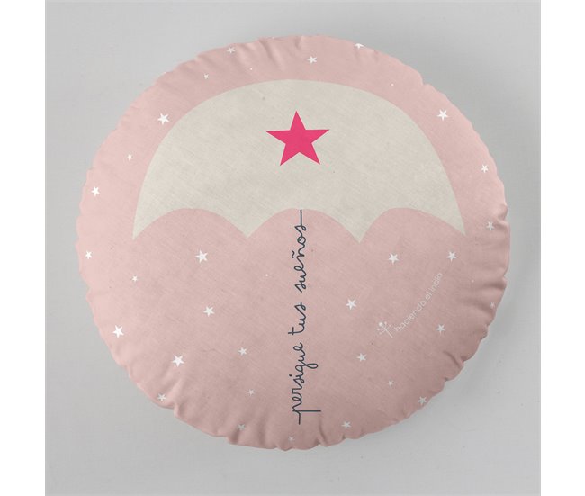 COJIN REDONDO CON RELLENO HEI CIRCLE 2 Estampado