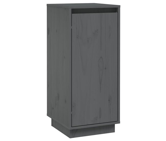 Aparador 2 uds madera maciza 31 Blanco
