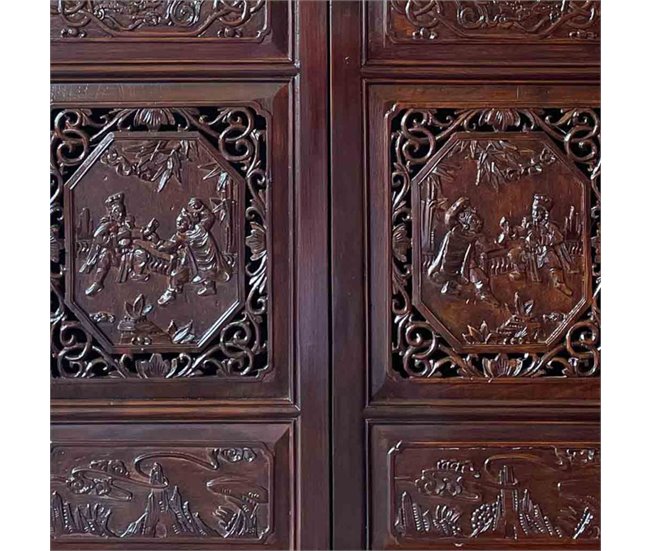Armario de madera Marron