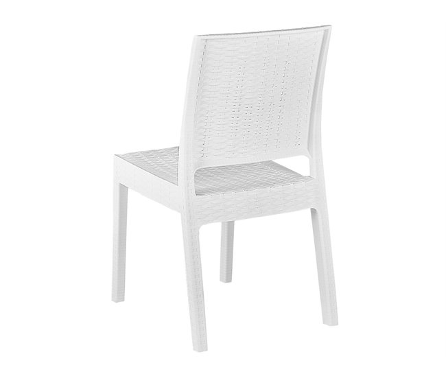 Beliani Conjunto de comedor FOSSANO Blanco