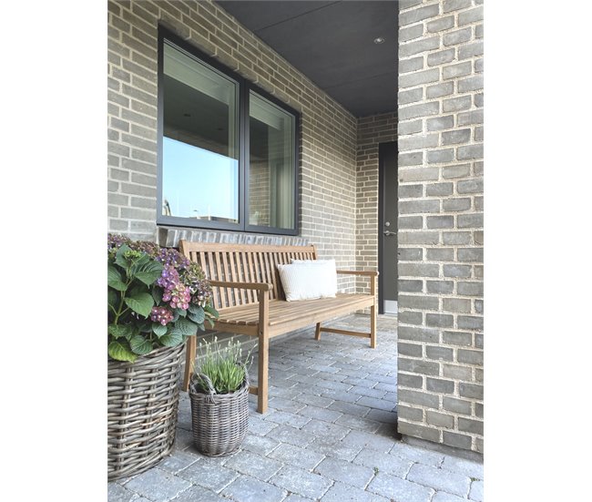 Beliani Banco Madera de acacia con certificado FSC® VIVARA Marron