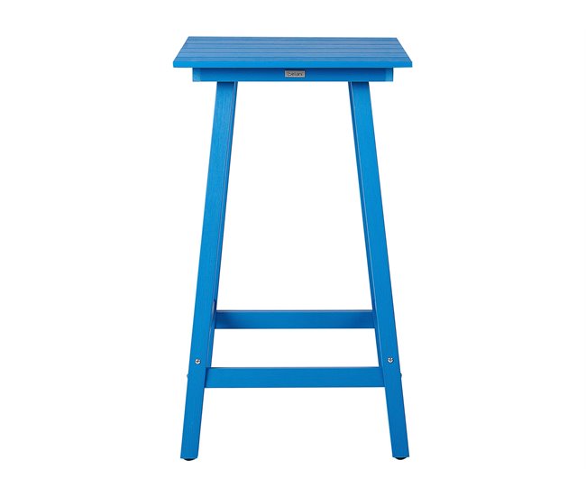 Beliani Conjunto bistro ADIRONDACK Azul