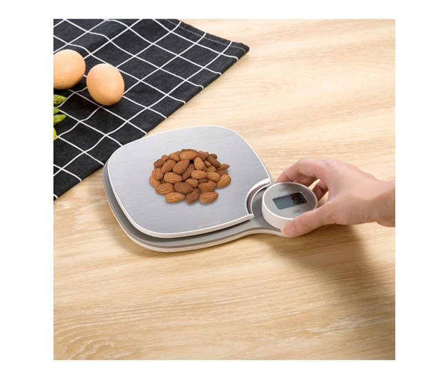Báscula de Cocina Gris