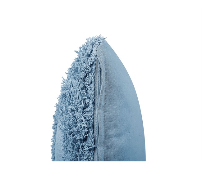 Beliani Cojín decorativo RHOEO 45x45 Azul