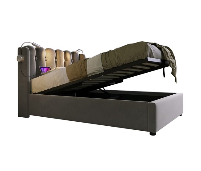 Canapés abatibles Gris