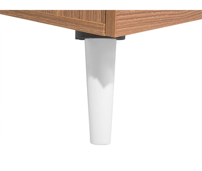 Beliani Mesa de centro ALLOA 60x100 Marron