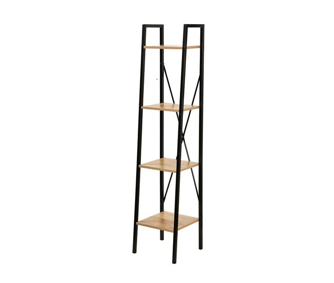 Estantería columna 4 niveles Madera