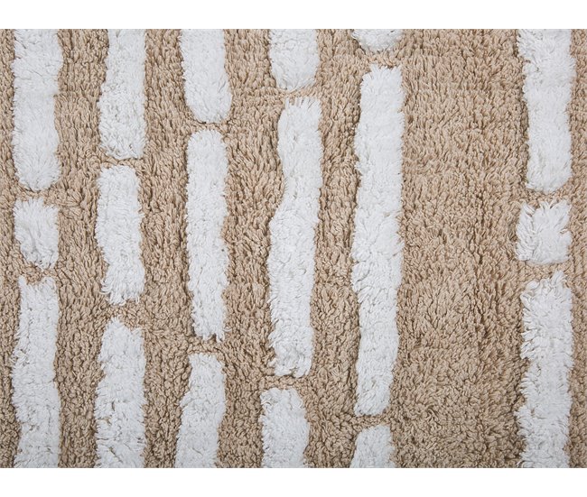 Beliani Alfombra de pelo corto AHIRLI Beige