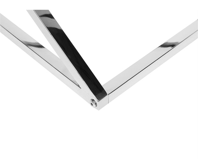 Beliani Mesa de centro BEVERLY 60x60 Gris