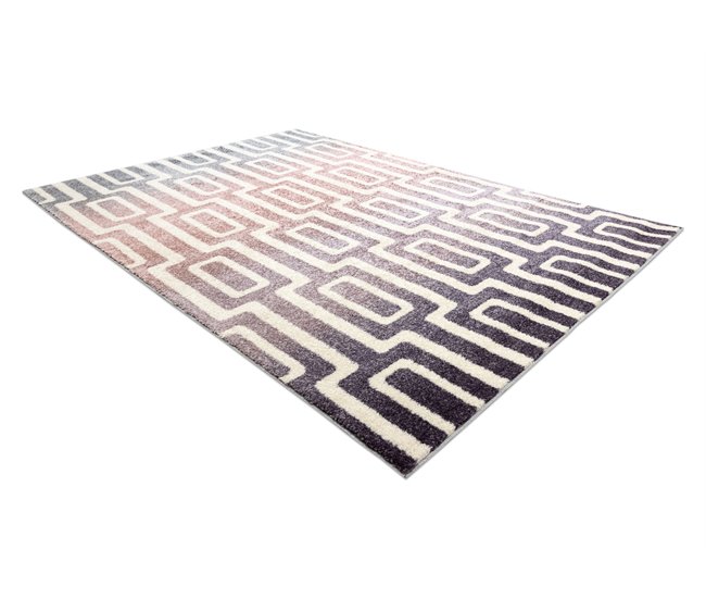 Alfombra KAKE 25809657 Laberinto moderno 120x170 Multicolor