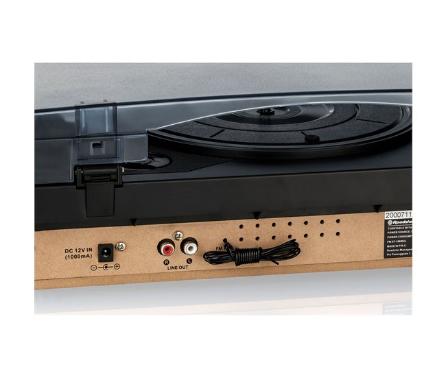 Tocadiscos Roadstar TTR-8634 Negro