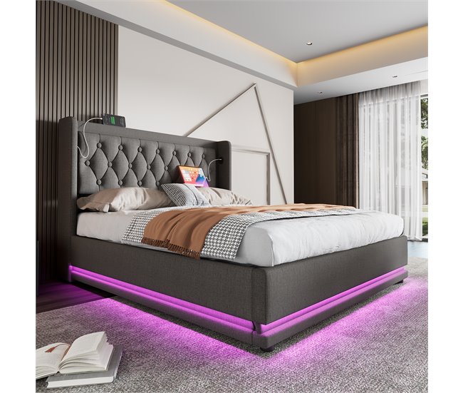 Canapés abatibles Gris