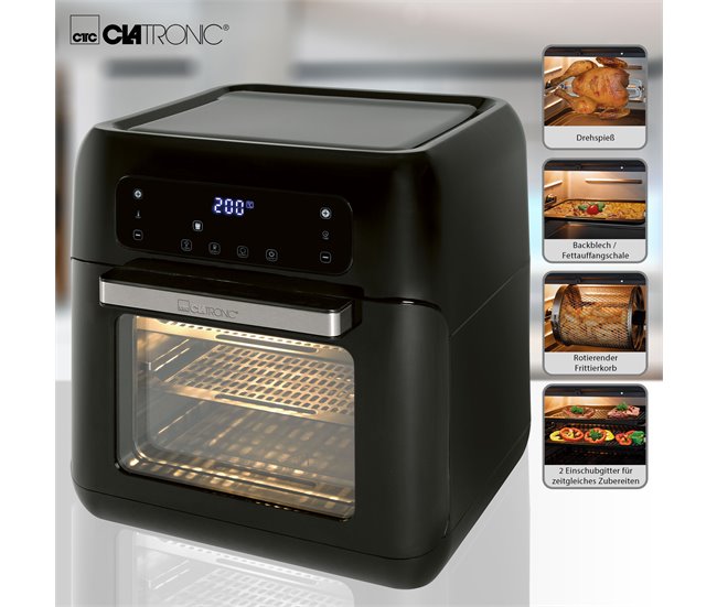 Freidora de aire Clatronic FR 3747 Negro