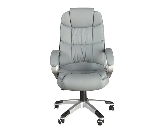 ANGEL CERDA Silla oficina giratoria polipiel Gris