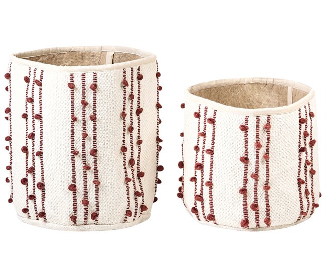 Beliani Estante de baño pequeño KHEL Beige