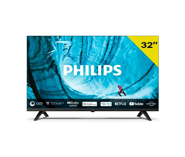 Television 32" Philips 32PHS6009 HD Negro