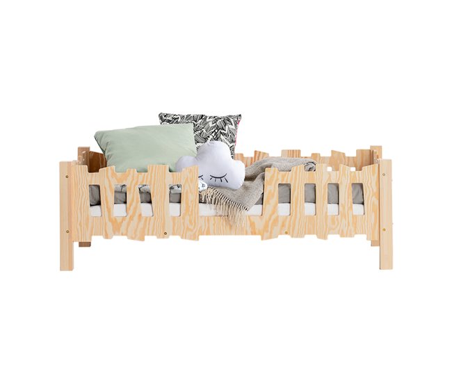 Cama con somier Elsa Madera