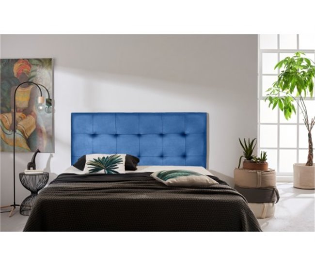 Cabecero Aster Polipiel 100 Azul