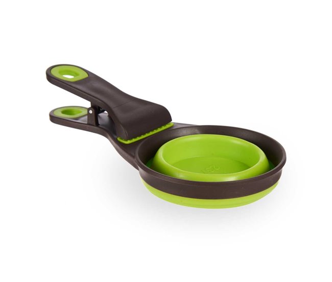 Well home pinza cuchara 3 en 1 multiusos Verde