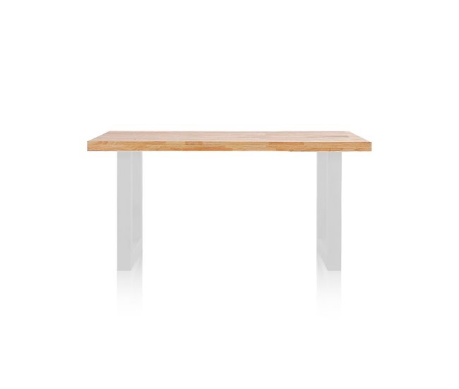 Mesa de comedor Loft 160 160x160 Blanco