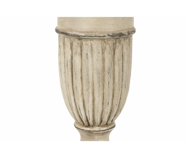 Lampara Madera Adda Home Beige