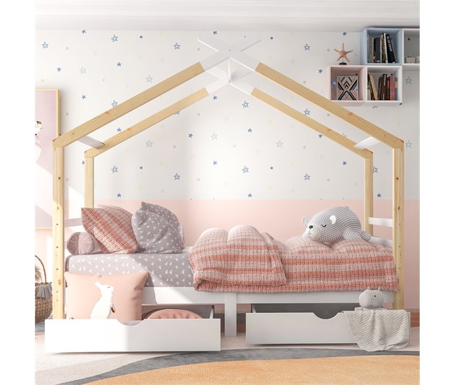 Camas infantiles Blanco