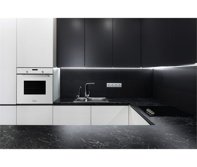 Midea MBON5M90E5-WH - Horno Multifunción 70 Litros 9 Funciones Clase A Blanco
