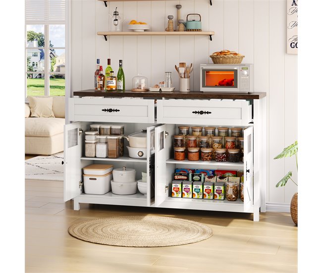 Aparadores Natural/ Blanco