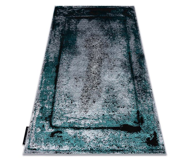 Alfombra DE LUXE moderna 624 Marco - Structural 180x270 Gris