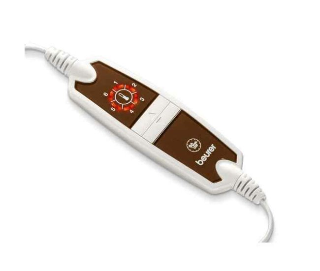 Almohadilla Eléctrica para Cuello y Espalda HK115 SUAVE Crema
