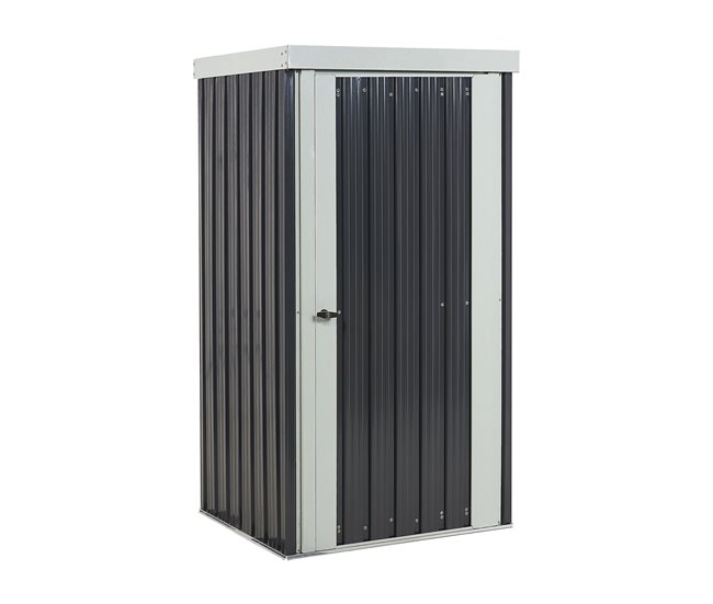 Beliani Cobertizo de jardín UMBRIA Grafito