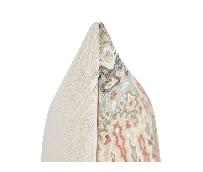 Beliani Cojín decorativo VRIESEA Multicolor