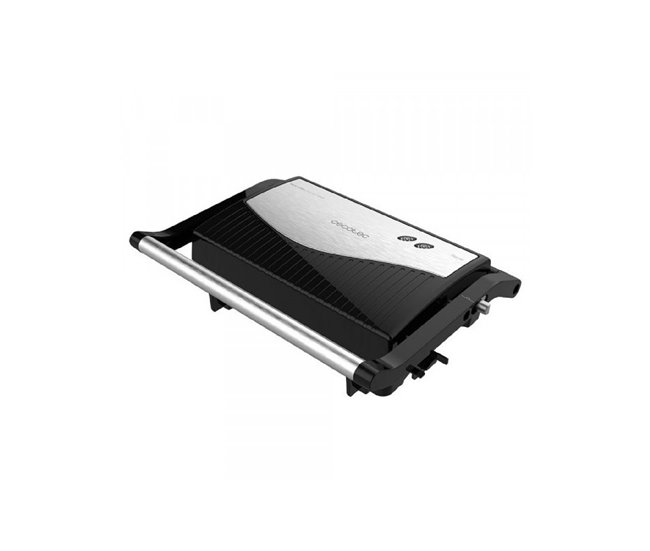 Cecotec Parrilla eléctrica Parrilla Eléctrica Rock'Ngrill 750 Ful Negro