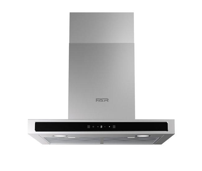 Campana decorativa T invertida FAR FA-EXTSS-2025 Inox