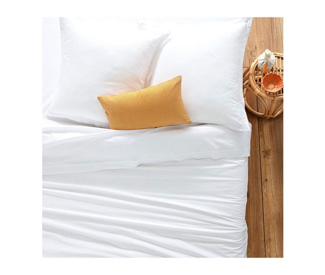 Funda de almohada Blanco